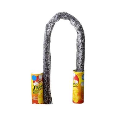 Imagem de Brinquedo Mágico Cobra Saltadora Em Lata De Batata Frita Para Pegadinh