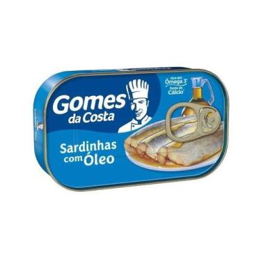 Imagem de Sardinhas com óleo gomes 125g - Gomes Da Costa