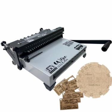 Imagem de Encadernadora Wire Color Preta Conjugada 2x1 15fls Marpax