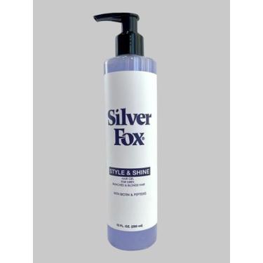 Imagem de Gel de cabelo Silver Fox Style & Shine com biotina e peptídeos