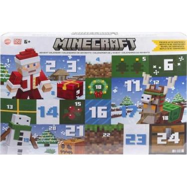 Imagem de Calendário Do Advento Mattel Minecraft Hxm86 - Mattel