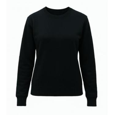 Imagem de Blusa Feminina Suéter Tricot Facinelli By Mooncity, Preto, P