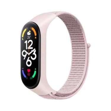 Imagem de Pulseira De Nylon Sport Loop Para Xiaomi Mi Band 7 6 5 4 3 - Substitui
