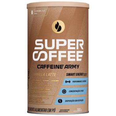 Imagem de Super Coffee Blend Proteína Colágeno 380g Caffeine Army, Vanilla Latte