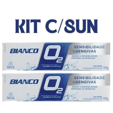 Imagem de Creme Dental Bianco O2 100G 8 unidades
