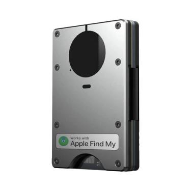 Imagem de Carteira Com Bloqueio RFID Compatível Com Airtag E Clipe De Dinheiro D