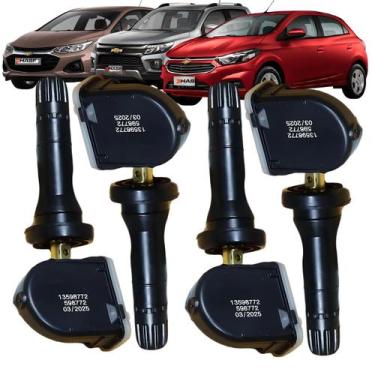 Imagem de Kit 4 Sensor Tpms Cobalt Cruze Onix 2016 2017 2018 2019 - YMAX