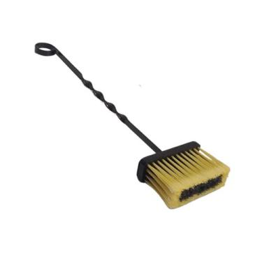 Imagem de Vassoura Limpeza de Lareira Forno Ouro Envelhecido Torcida - INOX LAUR