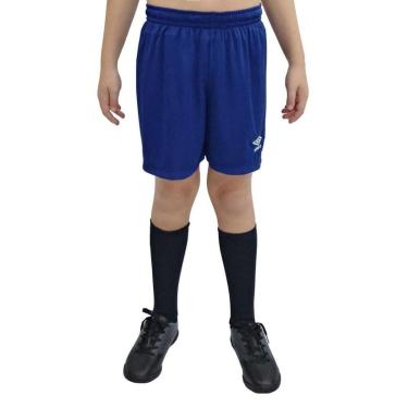Imagem de Calção De Futebol Umbro Aria Infantil Azul Marinho-Unissex