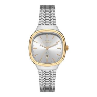 Imagem de Relógio Technos Feminino Style Bicolor - 2015cfb-1k