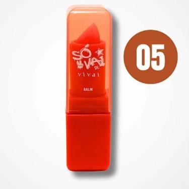 Imagem de Lip Balm Hidratante Labial Só Vai De Vivai Cor 05