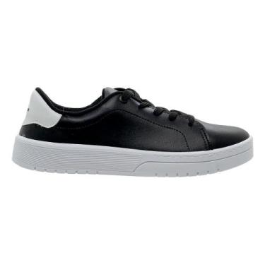 Imagem de Tênis Casual Feminino Moleca 5791.100 Preto, 36, Preto