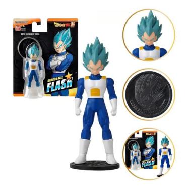 Imagem de Boneco Dragon Ball Flash Vegeta Super Saiyajin Azul - Fun