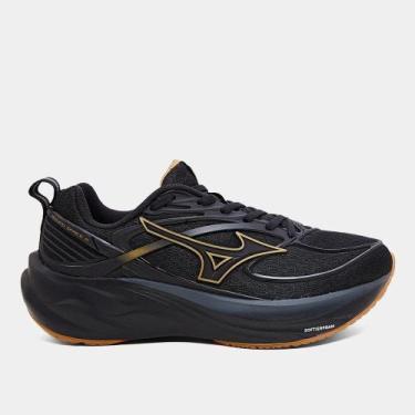 Imagem de Tênis Mizuno Space 6 - Masculino - 45 - Preto-Preto, Preto, Preto, 45