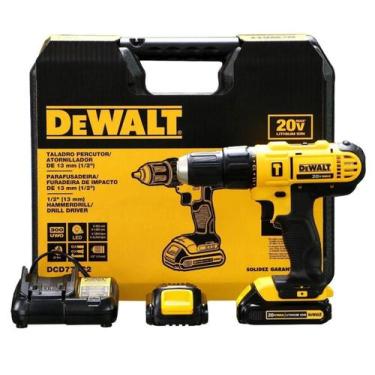 Imagem de Parafusadeira Furadeira De Impacto 20v 1/2 Dcd776c2 Dewalt