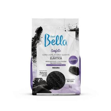 Imagem de Cera Confete Depil Bella Elástica Negra 1kg
