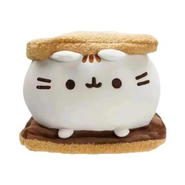 Imagem de Brinquedo De Pelúcia Kawaii De 15CM, Gato Anjo, Boneco De Animal Em De