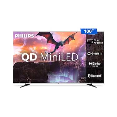 Imagem de Smart TV 100” 4K Philips 100MLED801 QD MiniLED Google TV 120Hz Dolby Vision Atmos