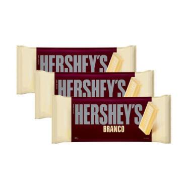 Imagem de Kit 3 Chocolate Branco Hershey's 82g