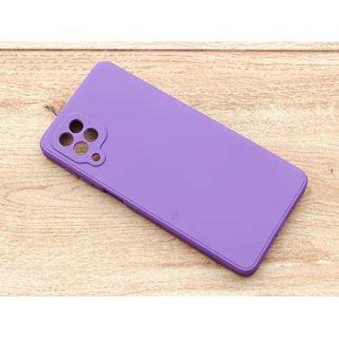 Imagem de Capa Case Silicone Premium para Novo Samsung Galaxy M62 - Roxa