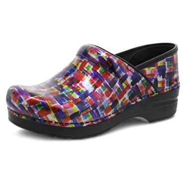 Imagem de Dansko Women's Professional Color Block Patent Clog 6.5-7 M US