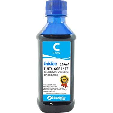 Imagem de Tinta Inktec Ciano para Recarga de Cartucho de Impressora Hp (250ml)