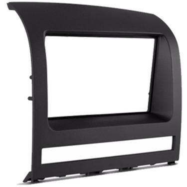 Imagem de Moldura Painel 2 Din Dvd Palio Strada Siena 2005 à 2011 Preto