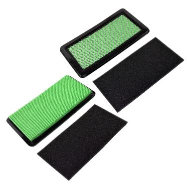 Imagem de Combo de filtro de ar HQRP (cartucho + pré-filtro) funciona com Honda 06172-Z0A-305, 17211-Z0A-013, 17218-Z0A-810, 17218-Z0A-000, 17211-ZOA-013, 17211-Z0A-003
