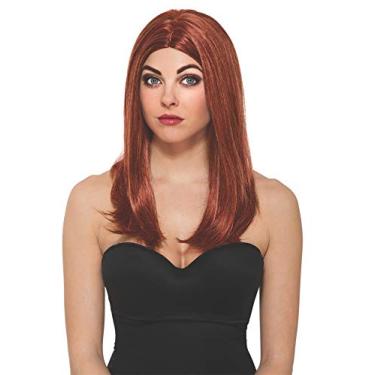 Imagem de Rubie's Peruca feminina Marvel Universe Capitão América Soldado Viúva Negra, multicolorida, tamanho único