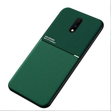 Imagem de Kepuch Mowen Case Capas Placa de Metal Embutida para Oneplus 7 - Verde