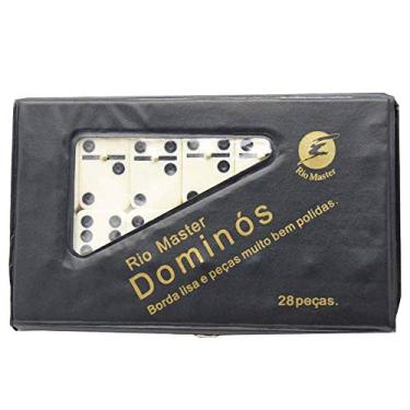 Imagem de DOMINO TIPO OSSO ESTOJO PLASTICO 5010PVC / EST/ABBMIX