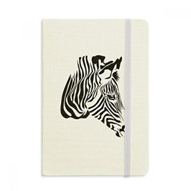 Imagem de Caderno de anotações com estampa de animal marrom com capa dura em tecido oficial