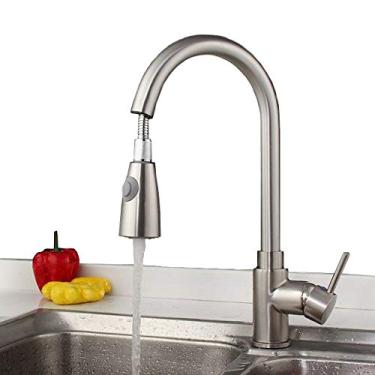 Imagem de Torneira gourmet alemã aço escovado (Aço)