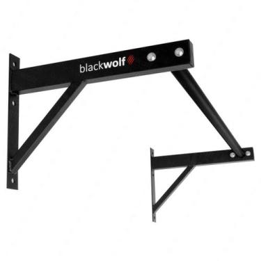 Imagem de Barra Fixa Parede 40 Cm Musculação - Blackwolf