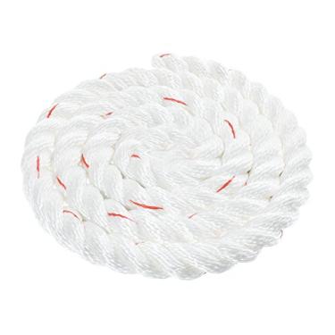 Imagem de Combo de 3 fios PolyDac Combo Utilitário e corda de reboque - Branco com trator vermelho – 3/8, 1/2, 5/8, 3/4, 1, 1-1/2, 2 polegadas Diâmetros em 10, 25, 50, 100, 250, 300, 500, 600 pés, 1 inch X 300 feet
