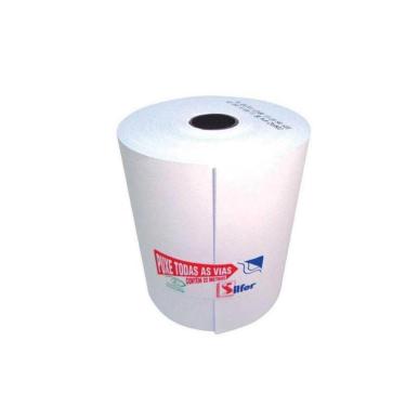 Imagem de Bobina 76X22 2 Vias Silfer Branca Autocopiativo Caixa 30