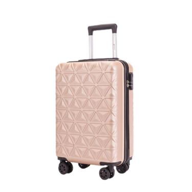 Imagem de Mala De Bordo Viagem Pequena Rodinhas 360 Abs Com Cadeado