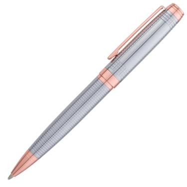 Imagem de Caneta Esferográfica Supreme Crown - Prata/Ouro Rosa