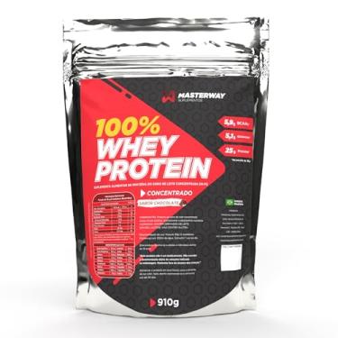 Imagem de Masterway Suplementos - Whey Protein 100% Concentrado - 910g (Natural)
