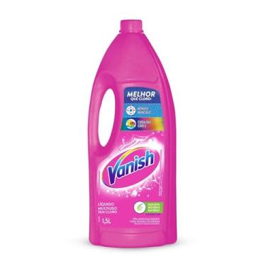 Imagem de Vanish Tira Manchas Líquido Multiuso 1 5L Para Roupas Coloridas