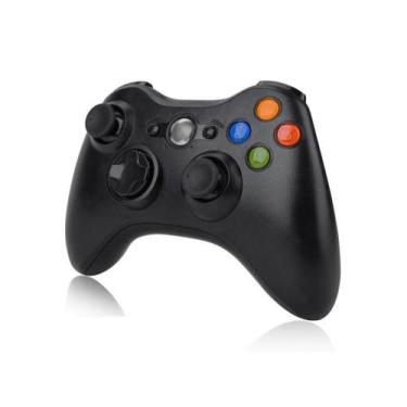 Imagem de Controle Compatível Xbox 360 Sem Fio Joystick Wirelles Para Computador