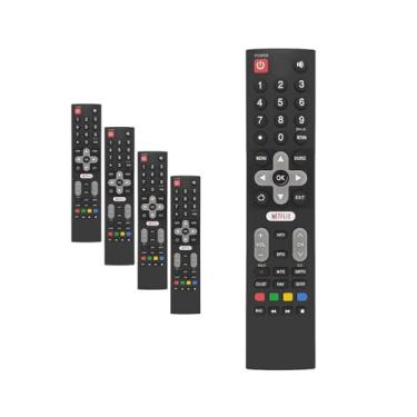 Imagem de Kit 5 Controle Remoto Para TV Philco Smart LED com Tecla Netflix PTV40E21DSWNC PTV55U21DSWNC