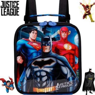 Imagem de Lancheira Escolar Liga Da Justiça Batman Flash E Superman Xeryus