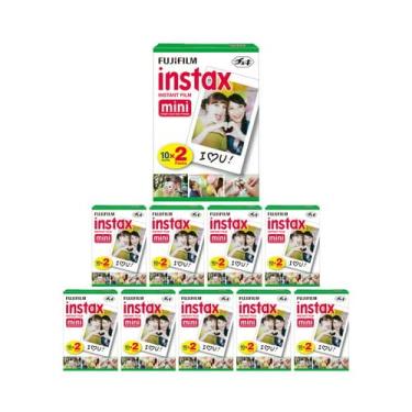 Imagem de Fujifilm Pacote de filme duplo instax mini (200 exposições) (10 itens)
