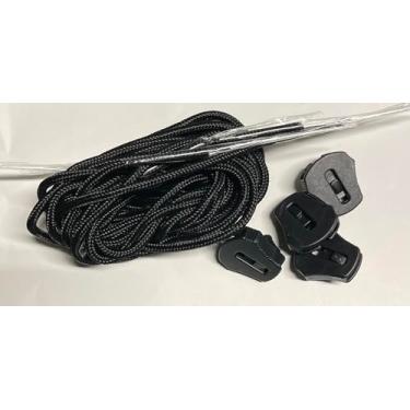 Imagem de Kit de cadarços de substituição para encadernação Wakeboard - Conjunto de 4 com fechaduras