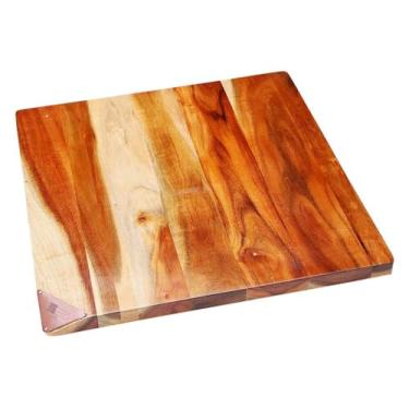 Imagem de Tábua de Corte Madeira James.F Quadrada 32 cm - 29239