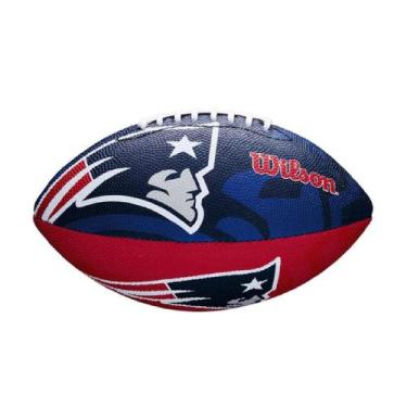 Imagem de Bola De Futebol Americano Wilson Team Logo Jr New E Patriots