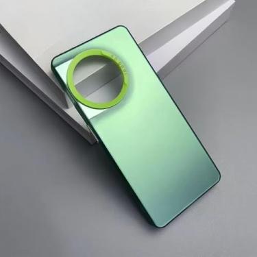 Imagem de Para OnePlus 12 Ace 2 Pro 1 11 1 ACE2 1 11R Capa de telefone Proteção à prova de choque Capa traseira Anti-impressão digital, verde IMD, para Oneplus ACE 2 Pro