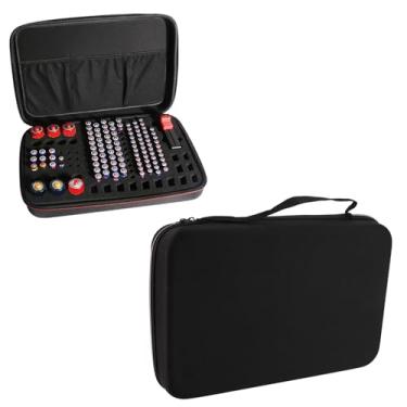 Imagem de Organizador de Armazenamento de Bateria, Bolsa de Transporte de Bateria à Prova D'água de Grande Capacidade Com Alça de Mão e Bolsos, para Bateria de Lítio AA AAA C D 9V 3V e