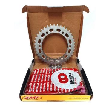 Imagem de Kit relação transmissão falcon nx4 nx-4 falcon 400 nx 400i todos anos 